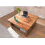 Sydney Solid Wood Solid Wood Sled Coffee Table with Storage