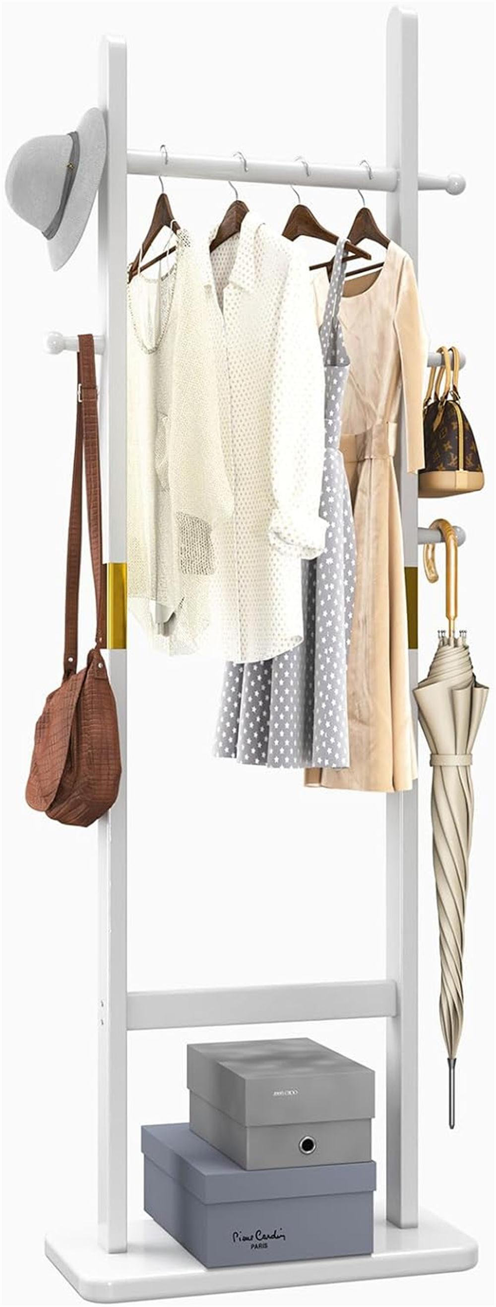 Hokku Designs Welburn Solid Wood Freestanding 5 - Hook Coat Rack | Wayfair