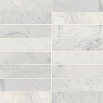 Monet Honed 2'' x 8'' Straight Edge Marble Singular Tile
