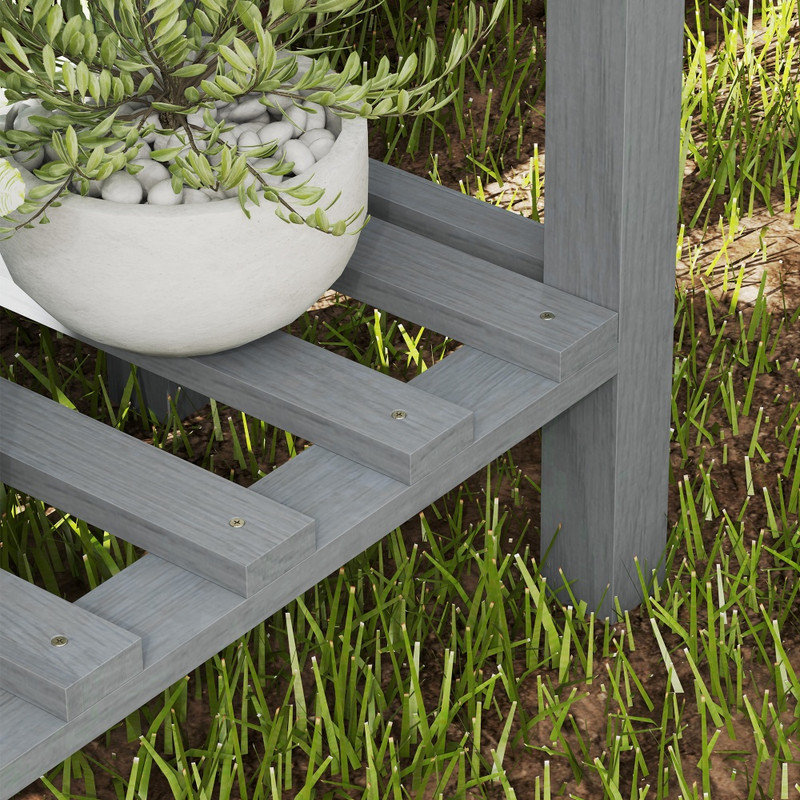 Wood Raised Garden Bed