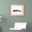 « los angeles ca horizon b&w », impression sur toile encadrée-68993921-40420587-17773263