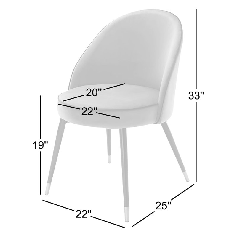 Upholstered Dining Chair, Turquoise