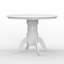 Turrella Solid Wood Top Pedestal Dining Set-1319383340-1319383337-1319383339