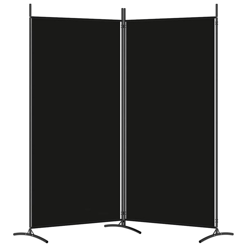 Cloison pliante Alaw H 70,9 po, 2, Noir