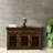 Handmade 54" Wide - 3 Drawer Rustic Wood Sideboard