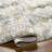 Abstract Machine Woven Polyester Area Rug in Light Gray-1315789207