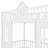 Twin-Over-Twin Bunk Bed With Changeable Table, Bunk Bed Turn Into Upper Bed And Down Desk -White