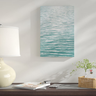 «Ocean Current II», reproduction de photo sur toile turquoise