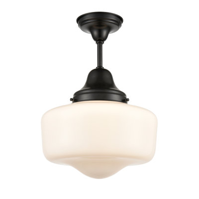 Luminaire suspendu simple 1 lumière Schoolhouse