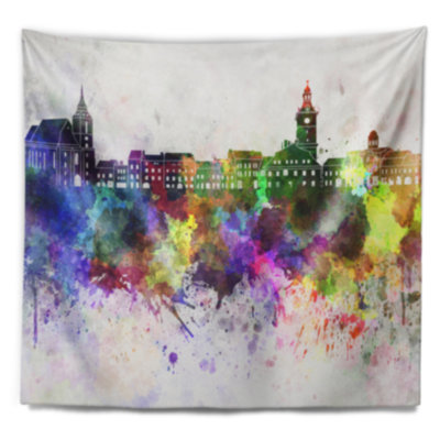 Tapisserie de brasov skyline Cityscape