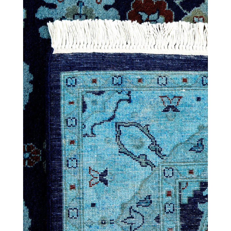 Fine Vibrance One-of-a-Kind 3' 2" X 5' 3" Hand Knotted Area Rug