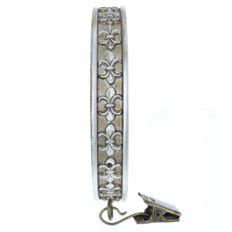 Christen Curtain Rings, Pewter