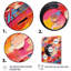 Vinyle, impression rythmique sur toile-342935161-342935160