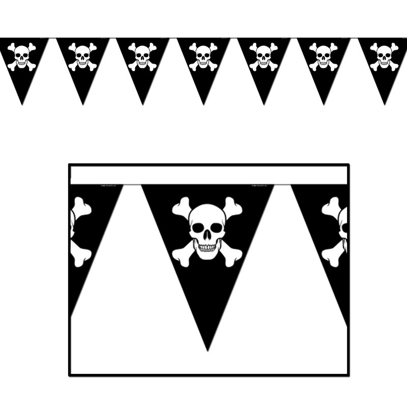 Bannière Jolly Roger Pennant
