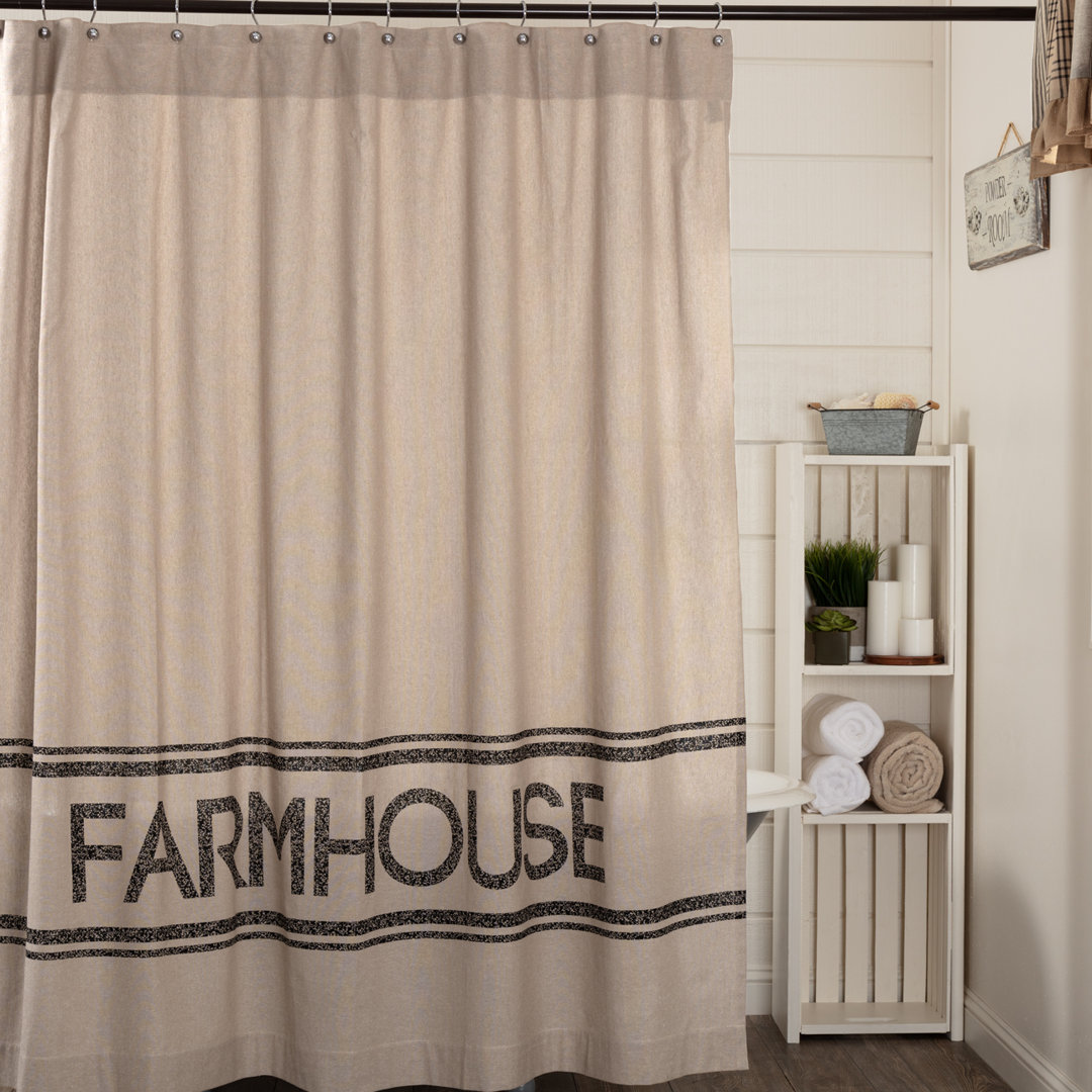 Sawyer Mill Cotton Shower Curtain VHC Brands