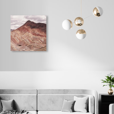 Blush Mountain Print by Oliver Gal