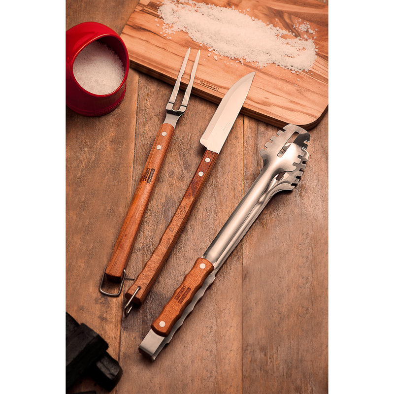 3-Piece Barbeque Tool Set