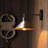 Industrial Adjustable Wall Sconce with Conical Shade-707687492