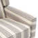 27.6" Wide Classic Upholstered Push Back Recliner with Wing Back