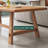 Nordic style rectangular solid wood dining table-2144876912