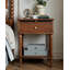 Table de chevet vintage en bois massif de style français pour armoire de rangement pour chambre à coucher