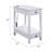 Byzad White Finish Accent Table W/USB