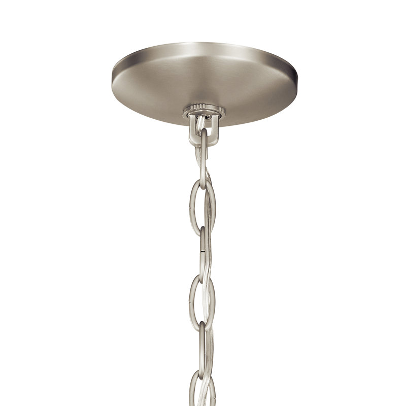 Lustre 6Lt, Nickel brossé