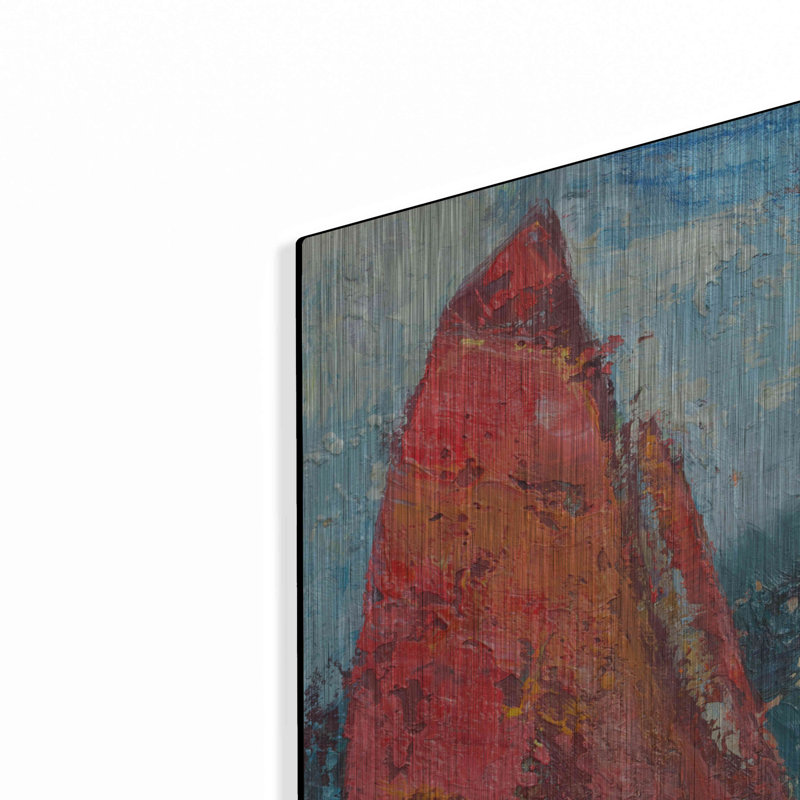 " Red Sail " by Beth Forst, 24" H x 16" W