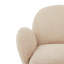 Chaise d'appoint pivotante pour le salon avec accoudoirs-1334561621