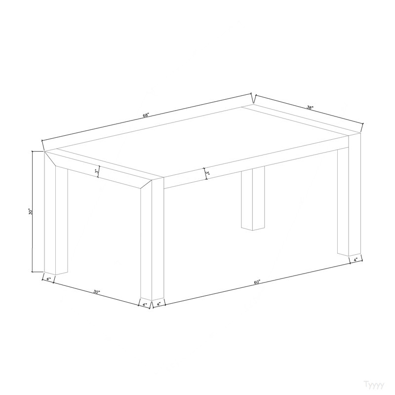 Table de salle à manger Dahiris
