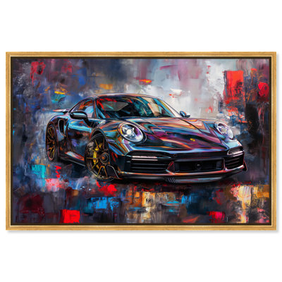 Peinture sur toile Turbocharged de la collection «I» par Art Remedy