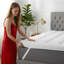 4Inch/ 10cm Microfiber Mattress Topper-1058628145