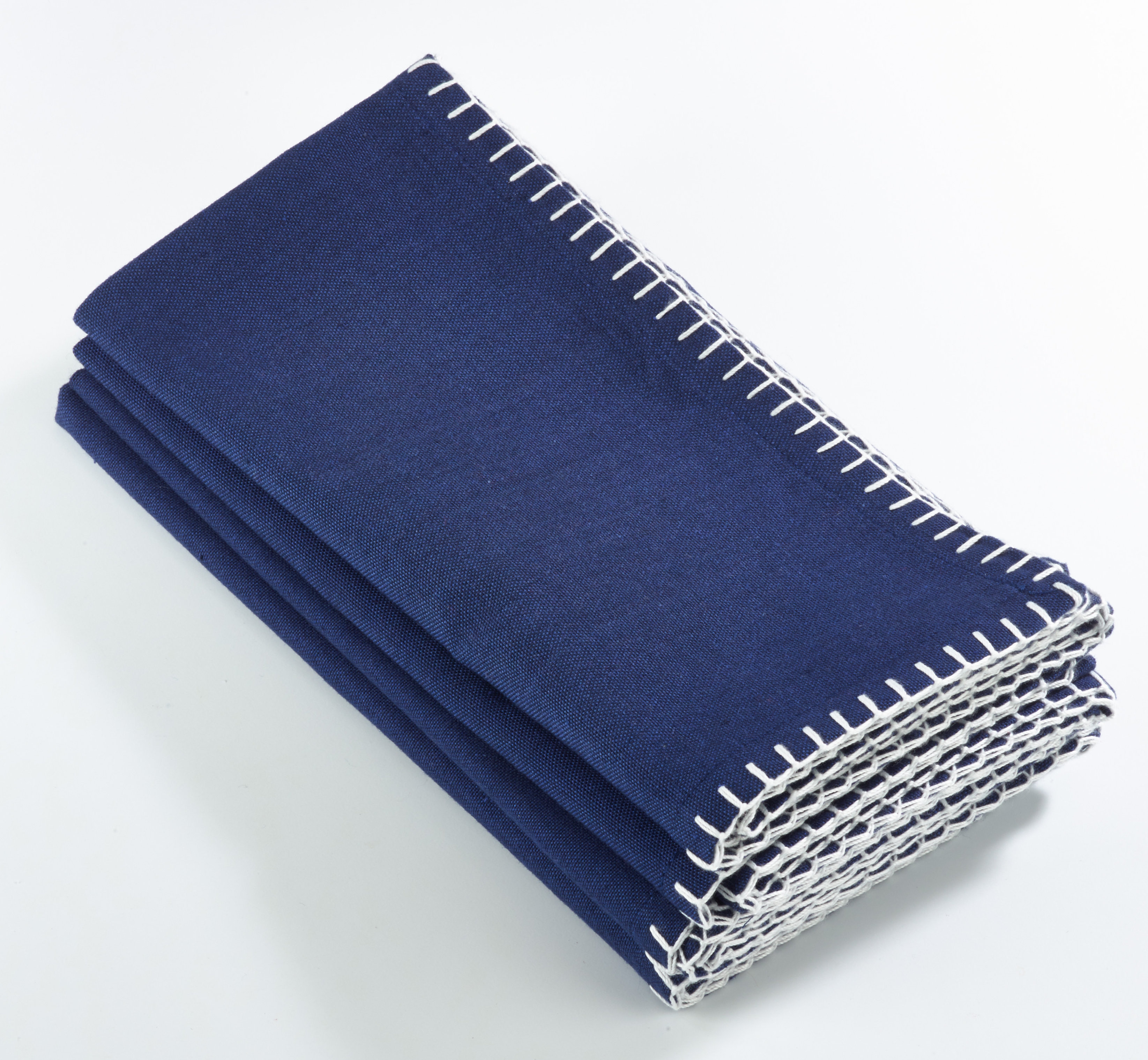 Birch Lane™ Ivara Whip Stitched Design 20" Cotton Napkin & Reviews | Wayfair