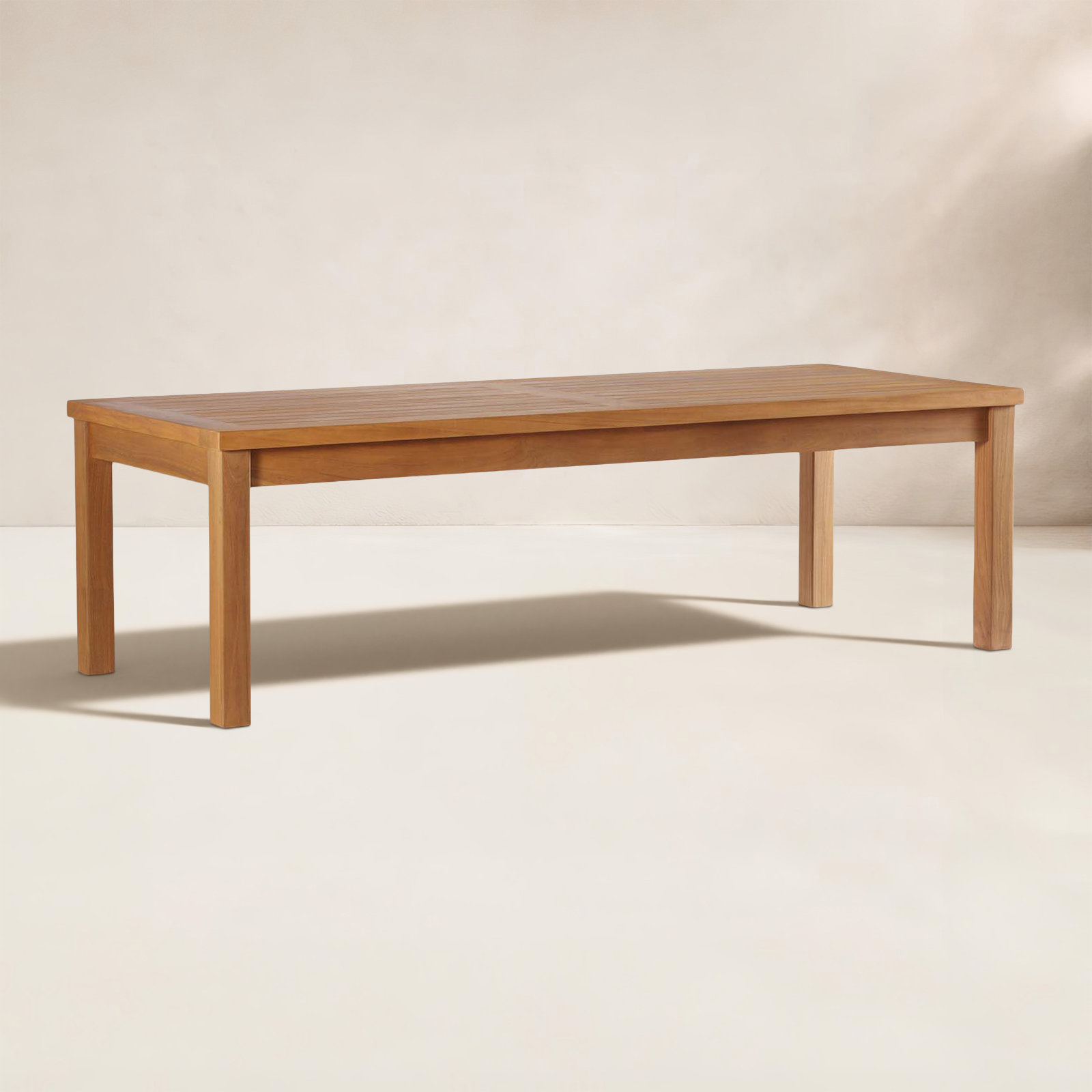 Upland 59" Teak Patio Table