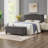 Upholstered Tufted Button Storage Bench-1621079637