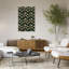 Ornements de pin festif, impression de fleur de paysage moderne classique-129718310