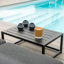 Boisdale Outdoor Fabric Chaise Sofa Set-246789429-246789430