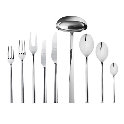Ensemble de couverts Atena - 75 pièces - Acier inoxydable