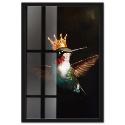 «Royal Bird I Shadowbox Print Bird» par Art Remedy