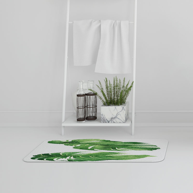 Jenice Memory Foam Non-Slip Bath Rug