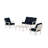 Mission 4 Piece Sofa Seating Group with Cushions-88752836-131265852