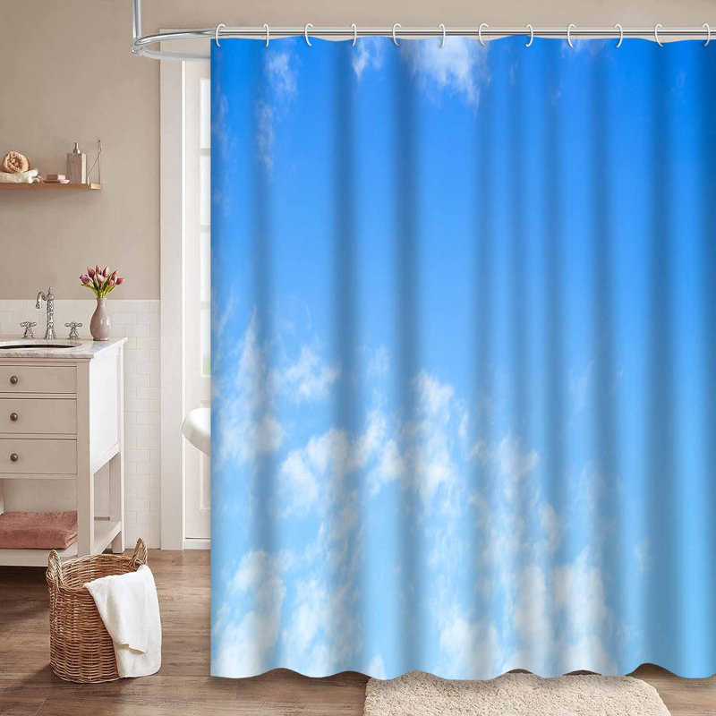 Rideau de douche Cloud Light, L 72 po x l 72 po
