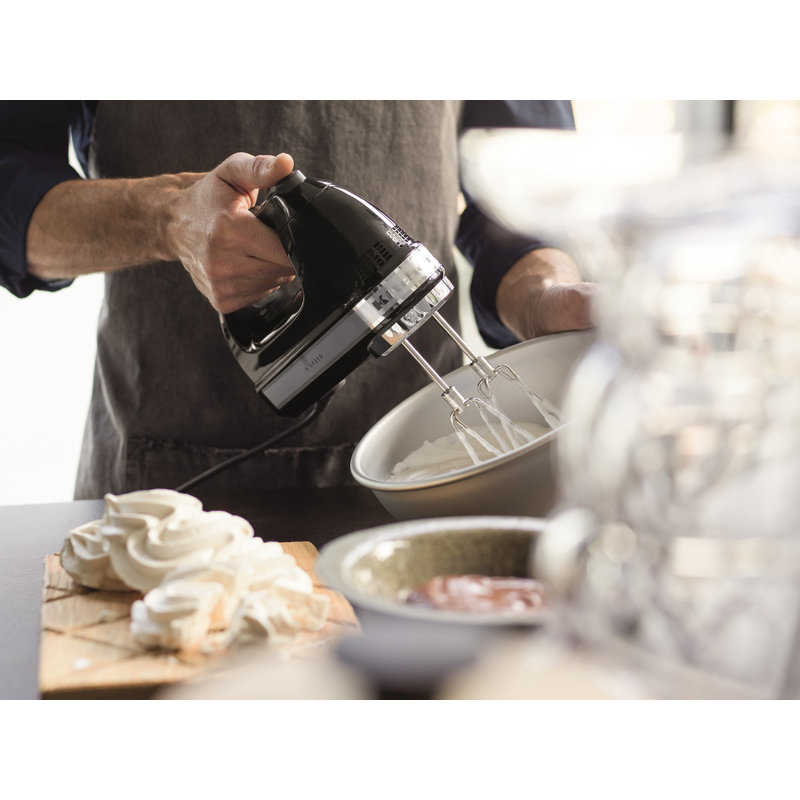 KitchenAid 9 Speed Hand Mixer, Onyx Black