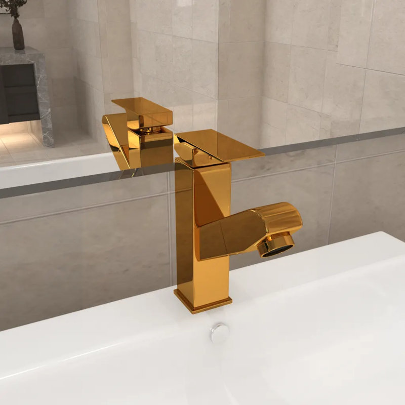 Karp Belfry Mono Basin Mixer, Gold
