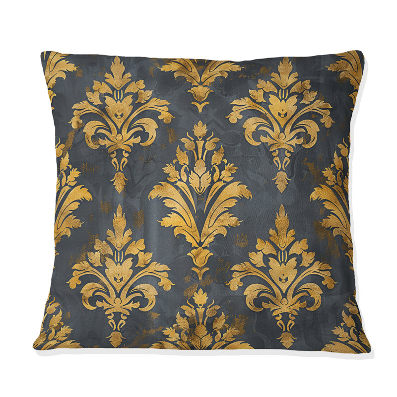 Coussin Royal, H 16 po x l 16 po