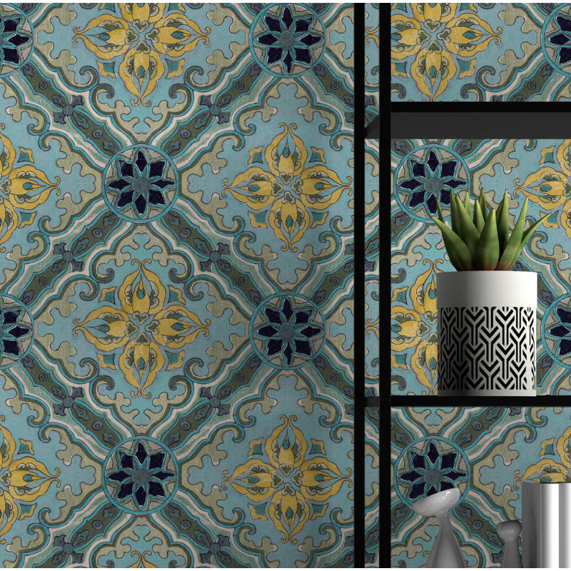 Soicher Marin Studio Damask Wallpaper, Gray