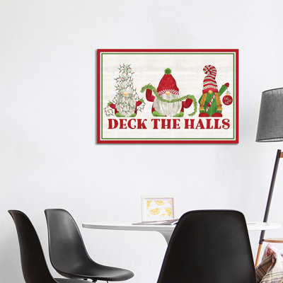 Gnome pour le paysage de Noël - pont les couloirs par Tara Reed - impression