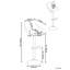 Swivel Upholstered Adjustable Height Bar Stool-419704023