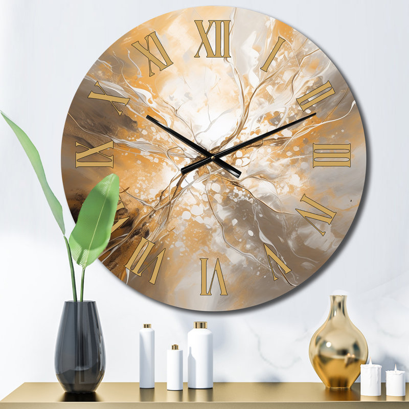 Horloge murale Gold Gold, Moyenne