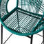 Bleu sarcelle pe de 2, support ergonomique pour le confort, motif tissé complexe, cadre, support pour le corps extérieur et intérieur convenant aux faux meubles, esthétique exquise, cas d'utilisation multiple-661481527